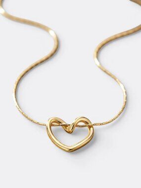mint&lily Open Heart Necklace